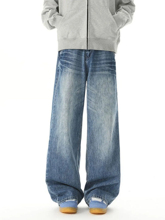 278 Men's Wide Leg Jeans – Men's wide leg jeans streetwear fit