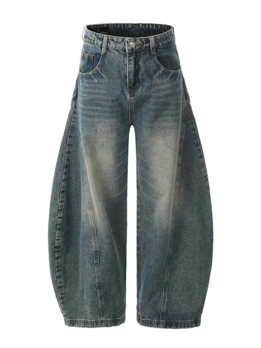 1063 Men's Wide Leg Jeans – Men's wide leg jeans streetwear fit