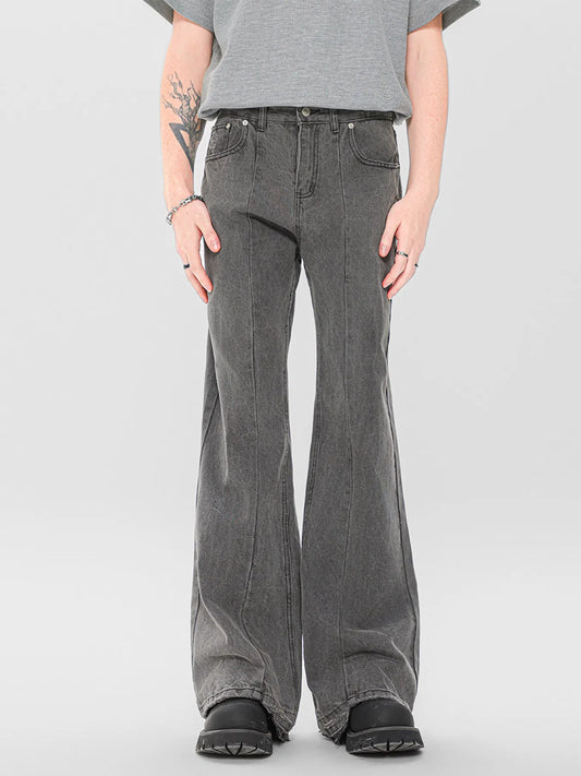 1277 Men's High-Waisted Flare Jeans – men's flare jeans (Y2K) (main view)