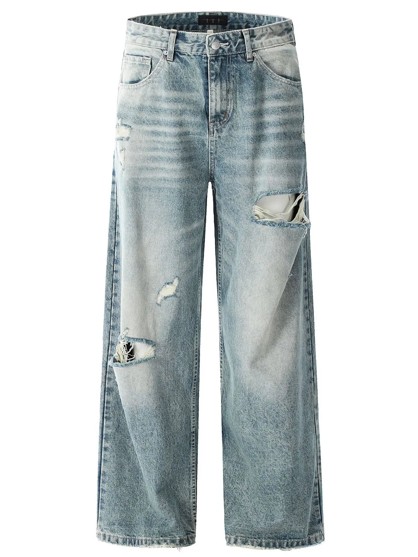 149 nan – Men's wide leg jeans streetwear fit