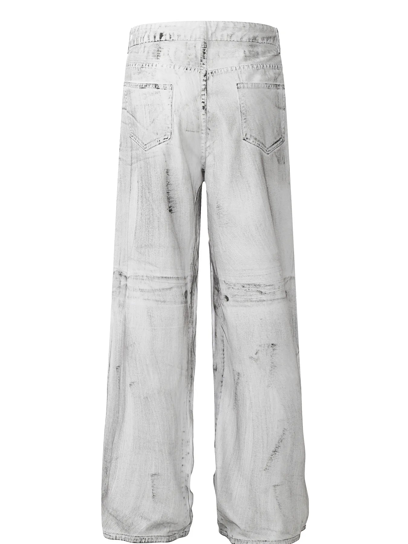 1086 nan – Men's wide leg jeans streetwear fit