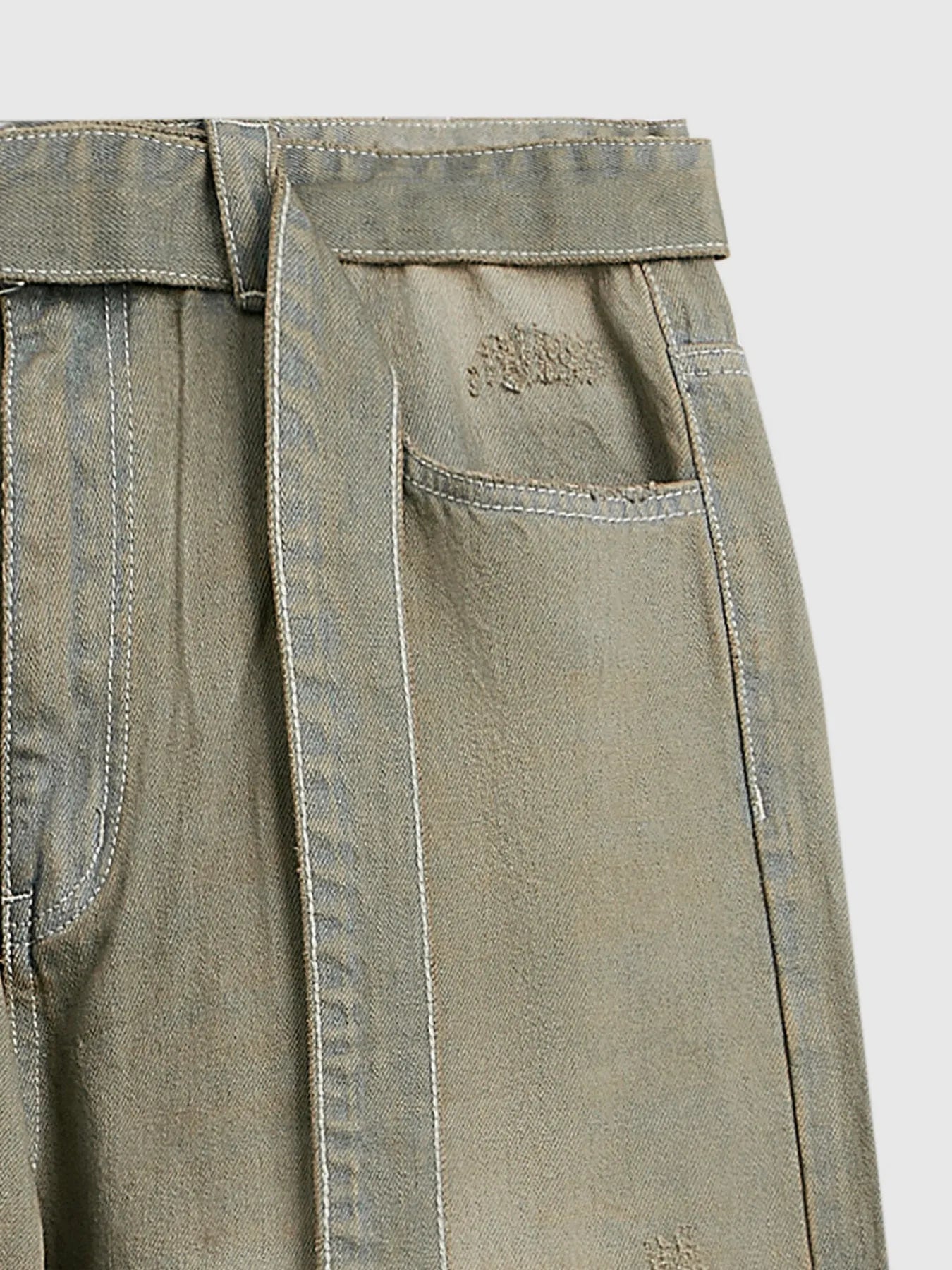 919 nan – Men's wide leg jeans streetwear fit