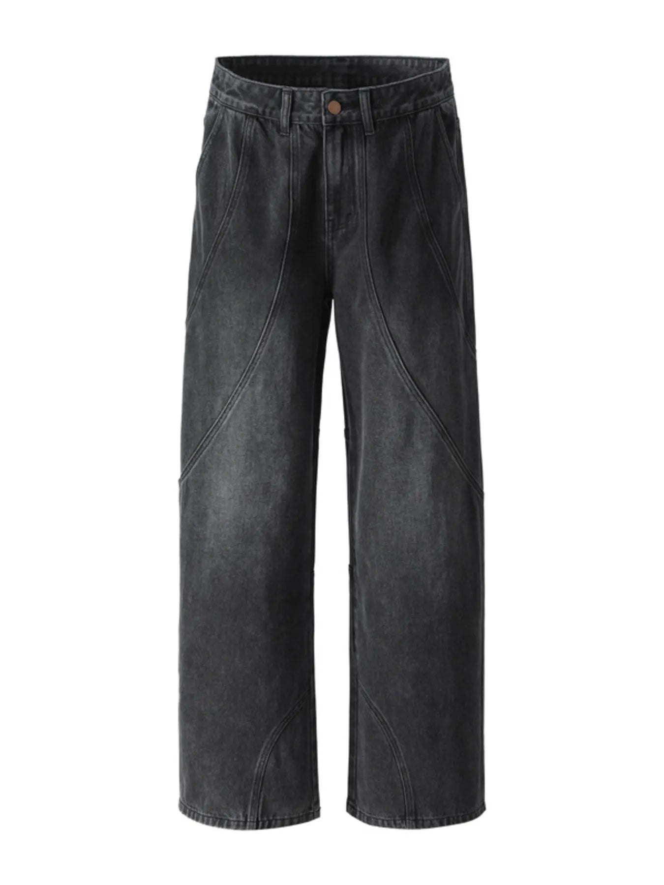1122 nan – Men's wide leg jeans streetwear fit