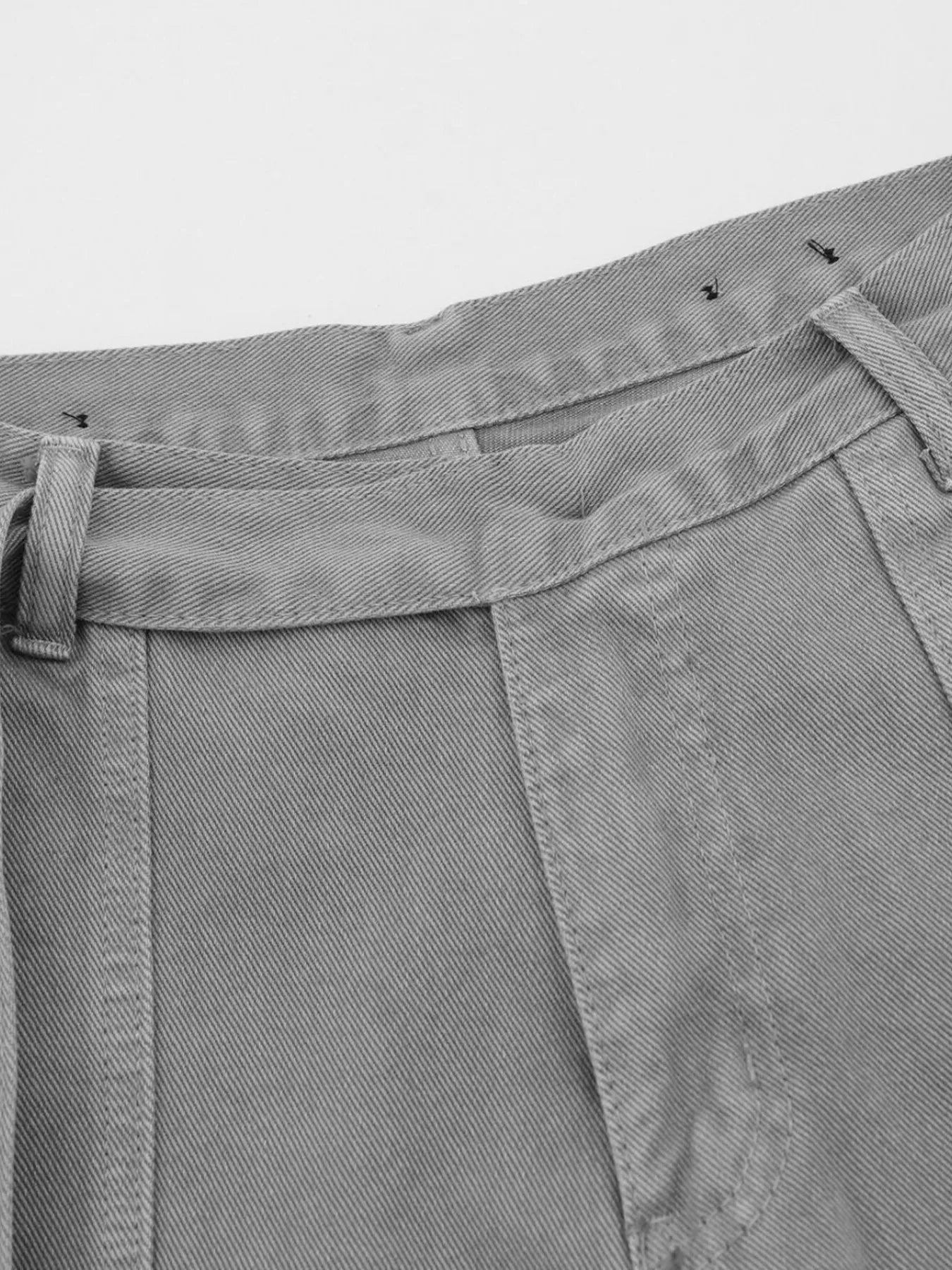 1298 Men's High-Waist Paneled Flare Jeans – men's flare jeans (Y2K) (detail view 6)