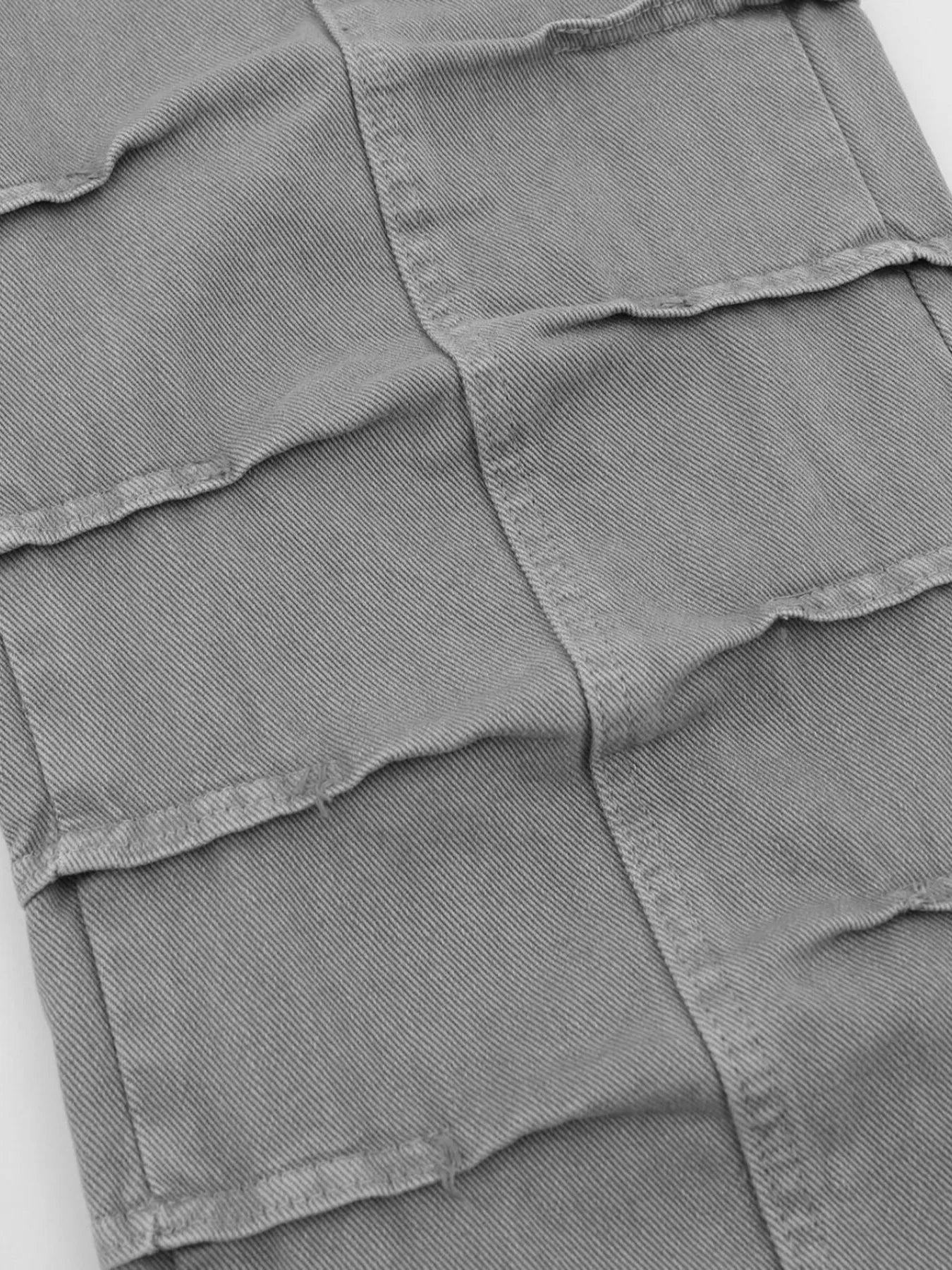 1298 Men's High-Waist Paneled Flare Jeans – men's flare jeans (Y2K) (detail view 9)