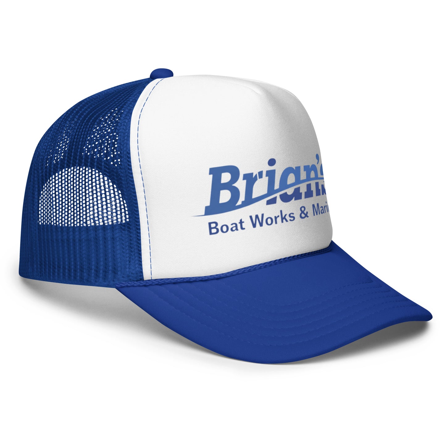 Lucia’s Brians’s Boat Works & Marina Foam trucker hat GTA VI Merch – Back View