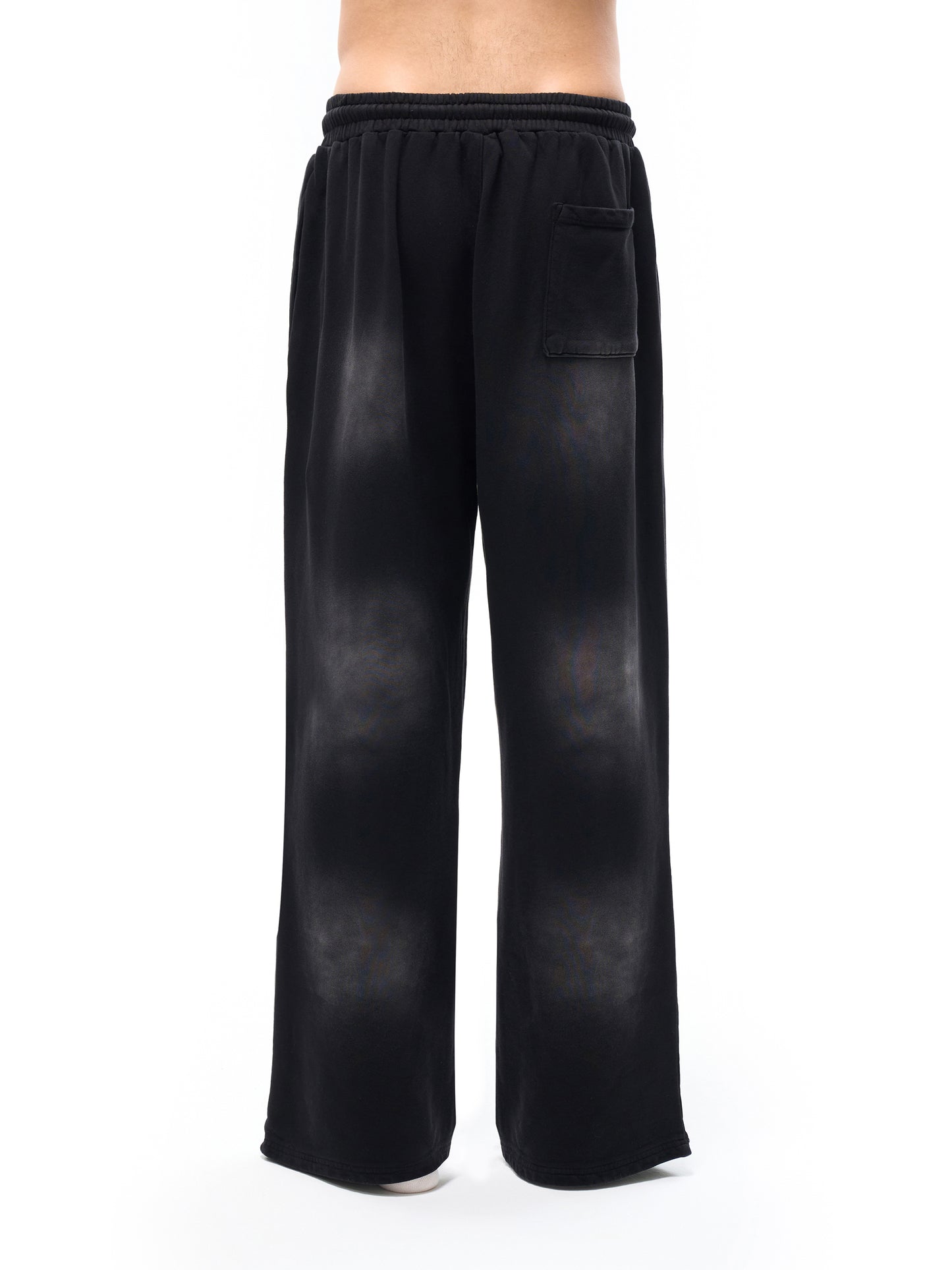 Sunfade Loose Fit Cotton Sweatpants - stitching detail