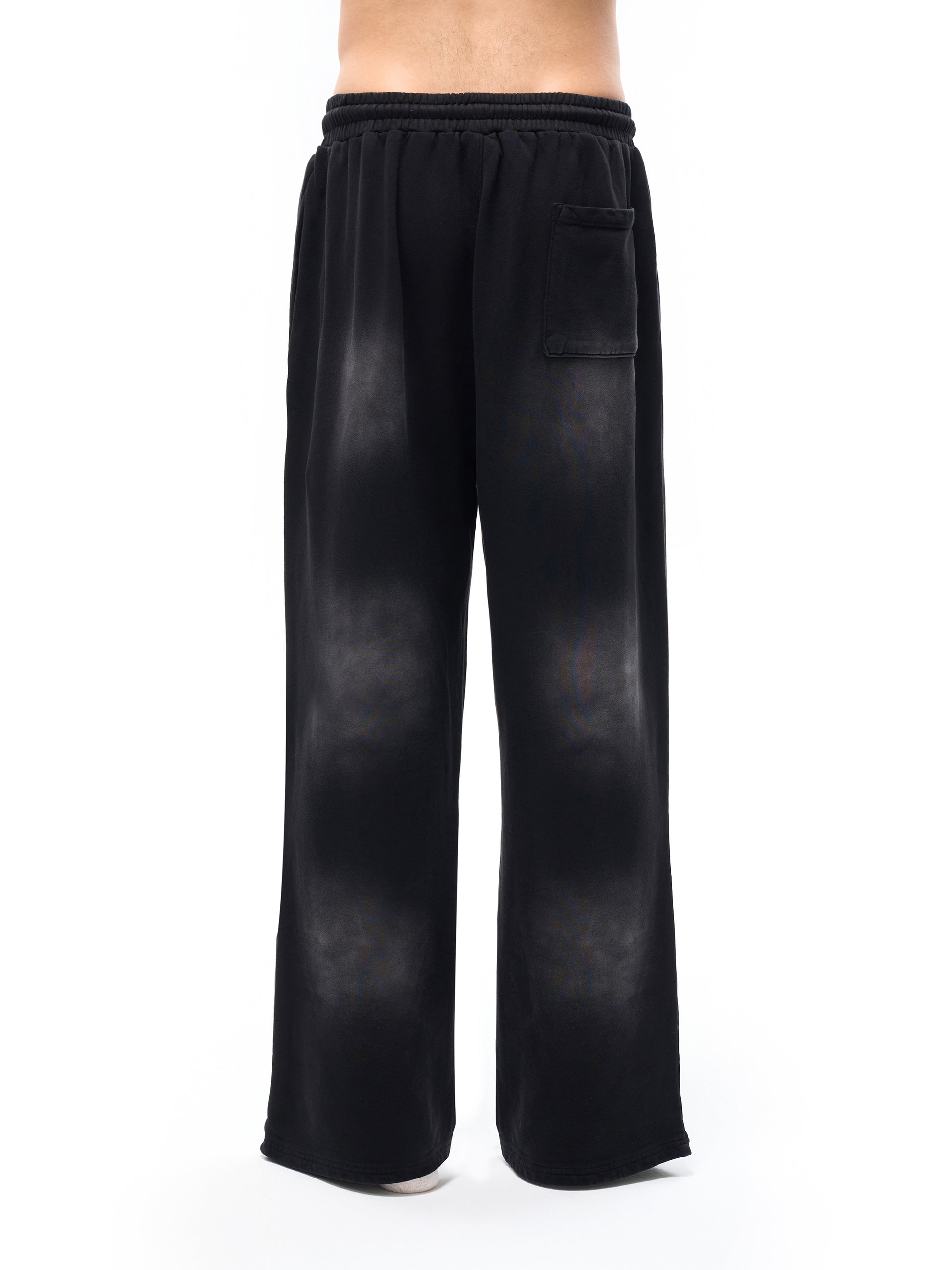 Sunfade Loose Fit Cotton Sweatpants - stitching detail