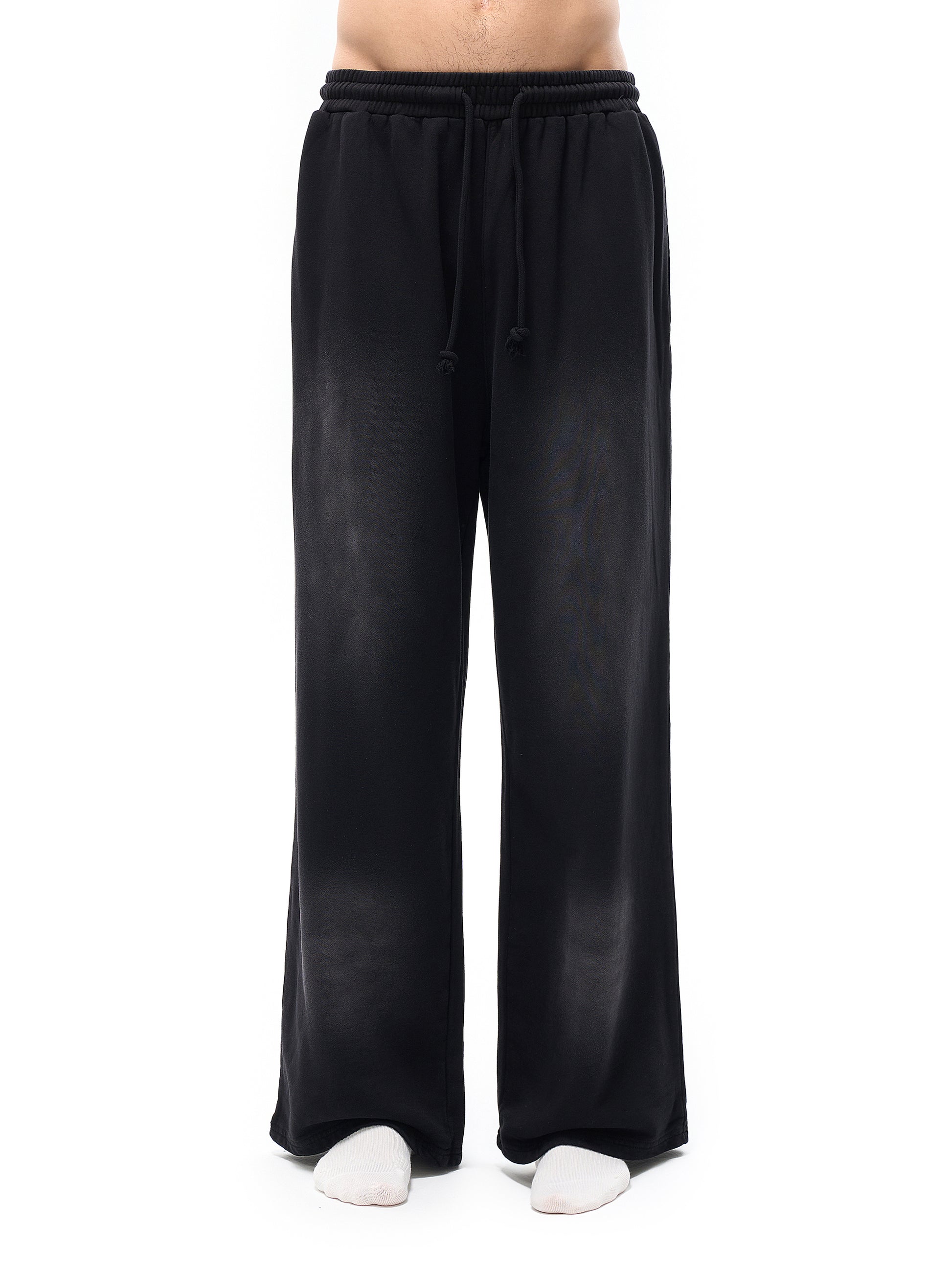 Sunfade Loose Fit Cotton Sweatpants - pocket detail