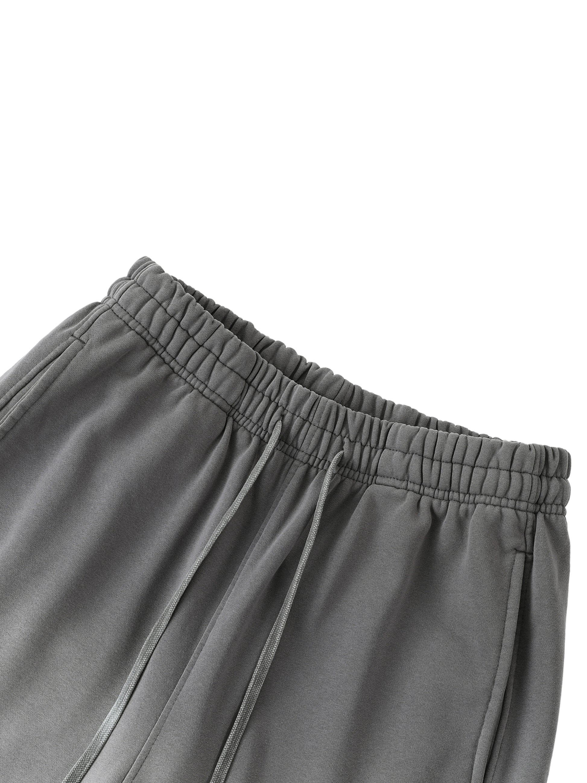 Vintage Washed Gradient Straight-Leg Sweatpants - detail view