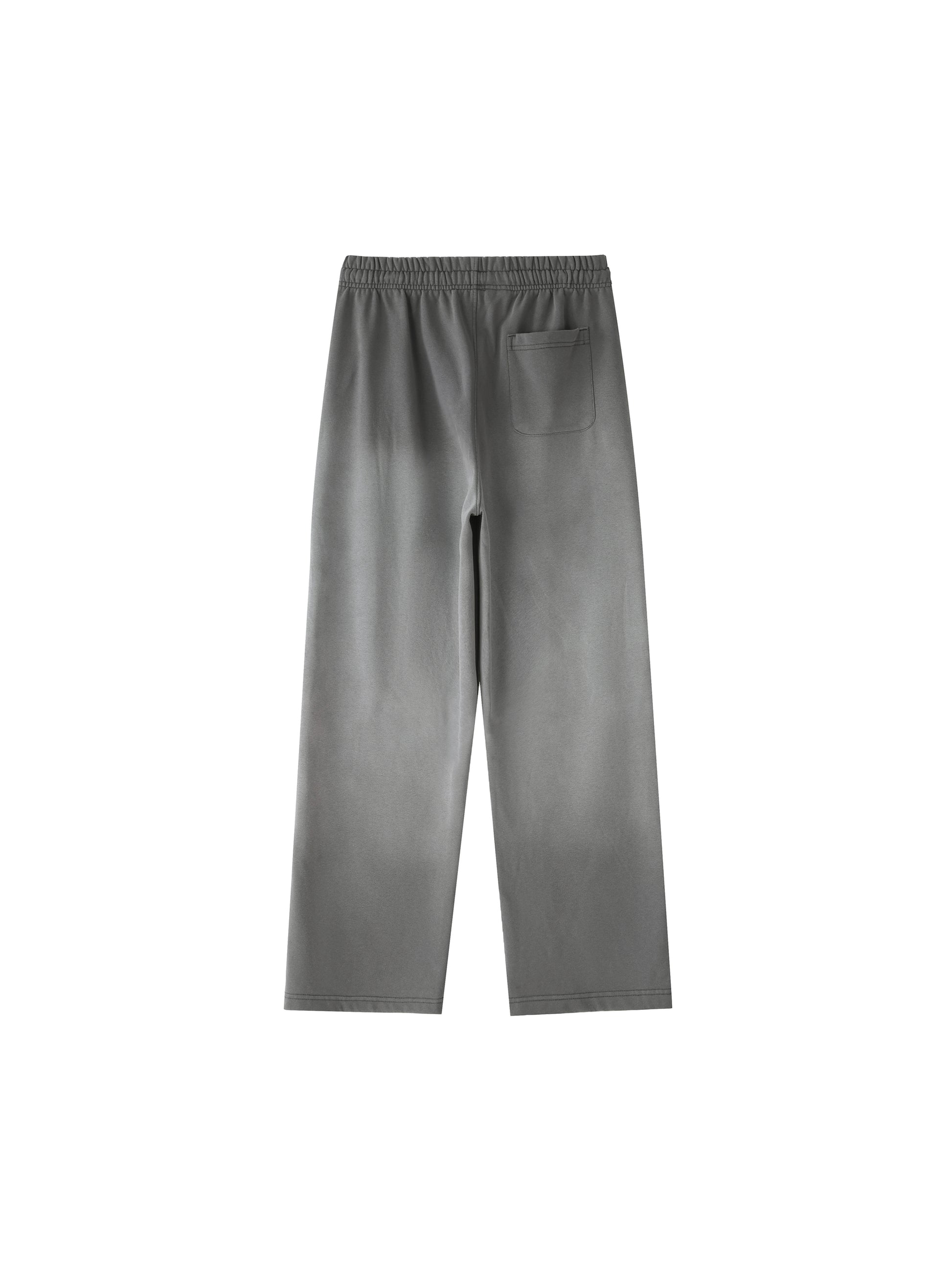 Vintage Washed Gradient Straight-Leg Sweatpants - detail view