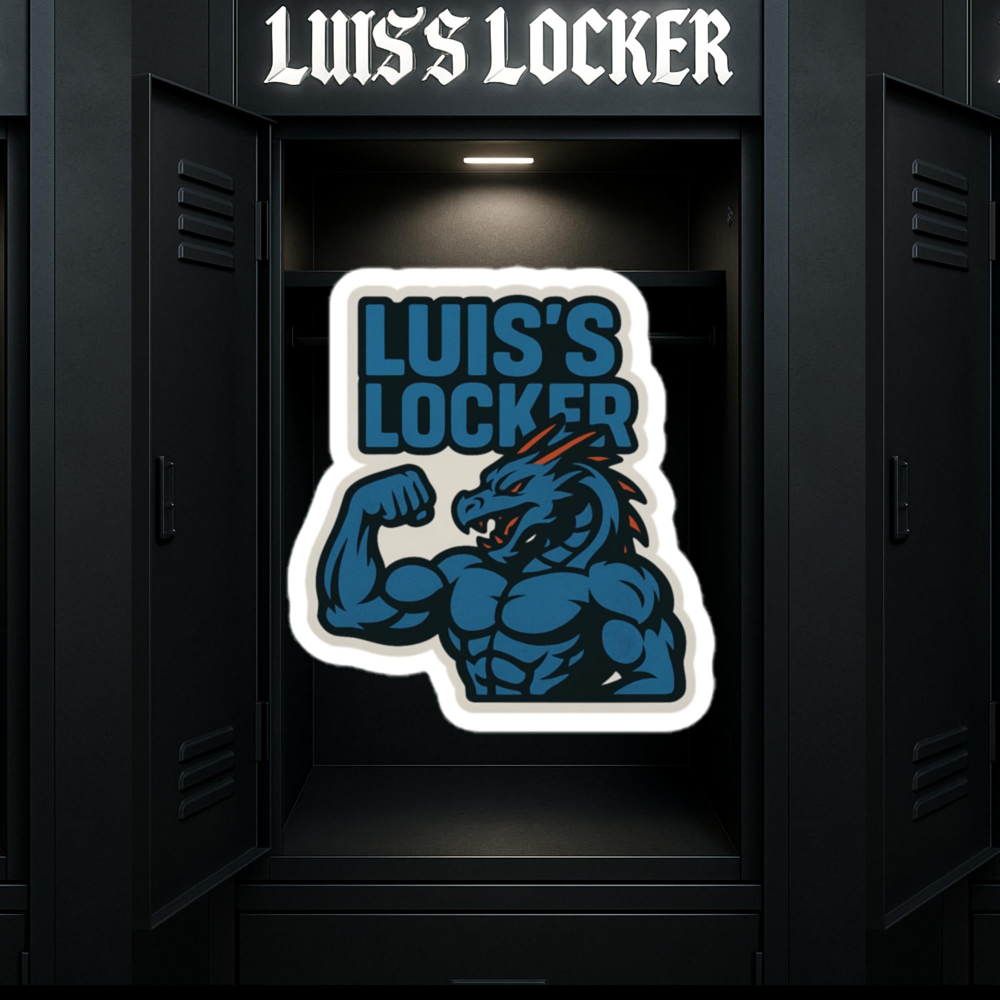 Luis’s Locker Sticker