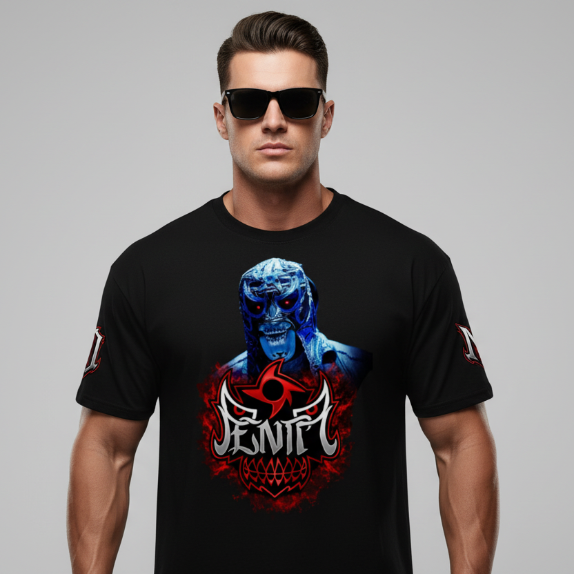 Penta Zero Miedo Men’s Premium Heavyweight Tee WWE Wrestling Merch