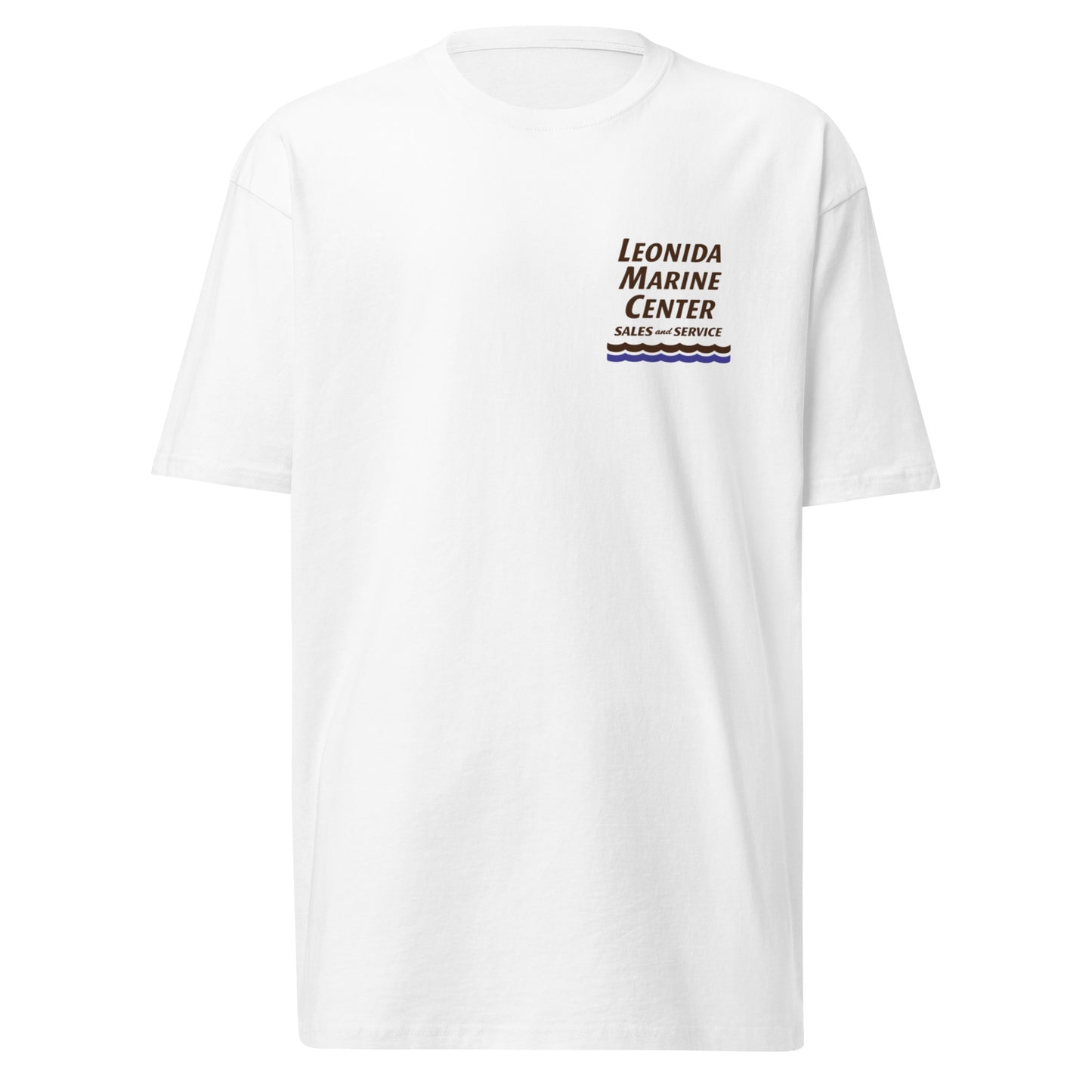 Jason’s Leonida Marine Center Men’s premium heavyweight tee GTA VI Merch – Side View
