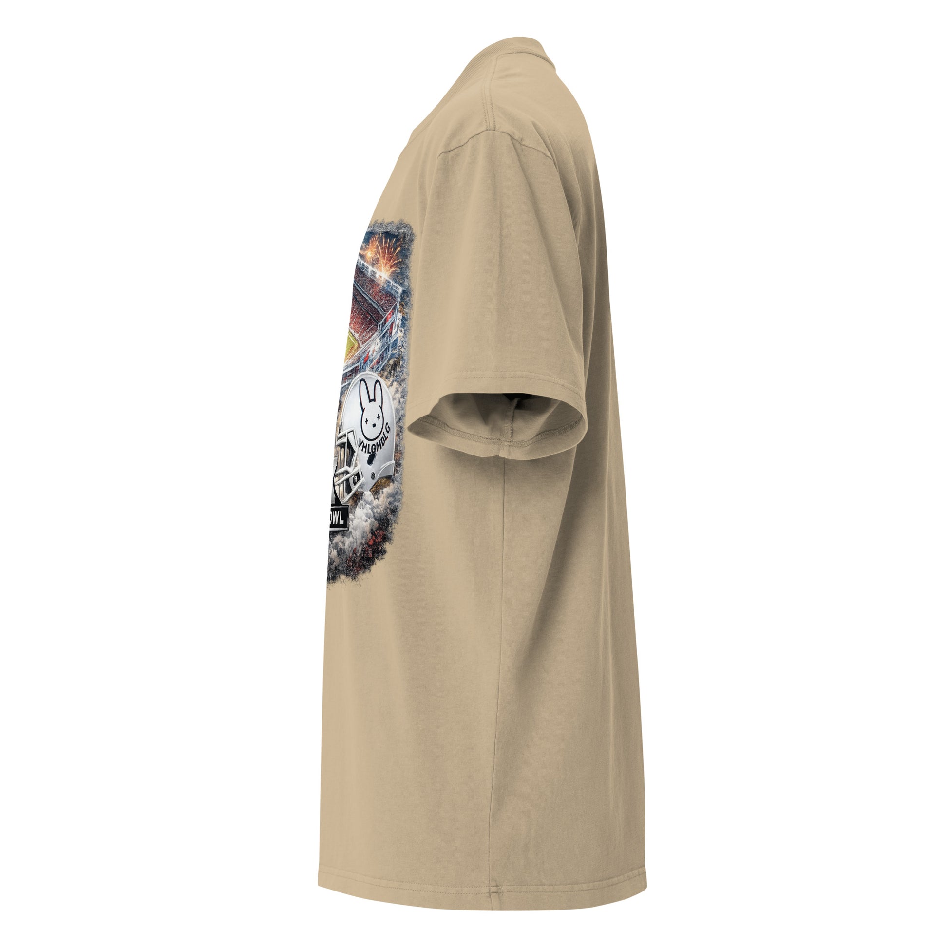 Benito Bowl LX Helmets Graphic Oversized faded t-shirt – Close-Up