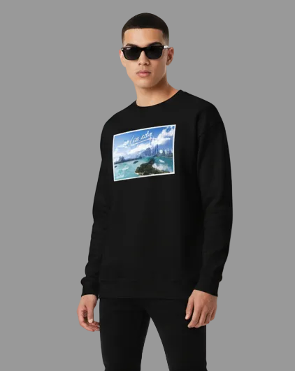 GTA IV Vice City Postcard Unisex Premium Sweatshirt